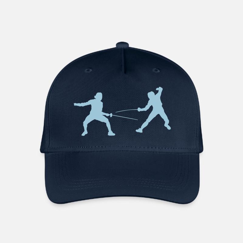 fencing - Organic Kids’ Baseball Cap - navy