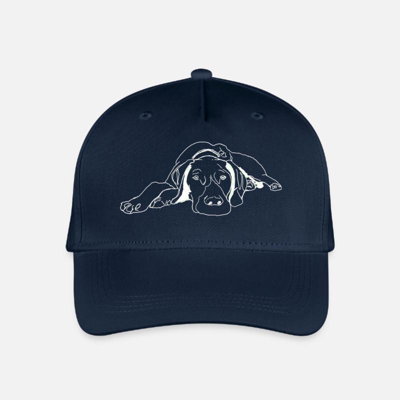 Pointer German Shorthair - Organic Kids’ Baseball Cap - navy
