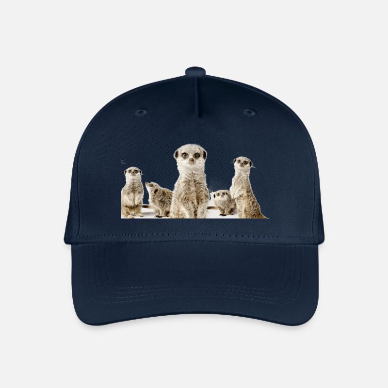 Erdhörnchen - Kinder Bio Basecap - Navy