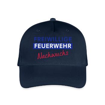 Freiwillige Feuerwehr Nachwuchs - Kinder Bio Basecap - Navy - Vorne