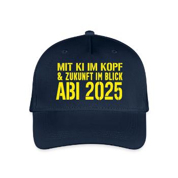 Abschluss KI - Kinder Bio Basecap - Navy - Vorne