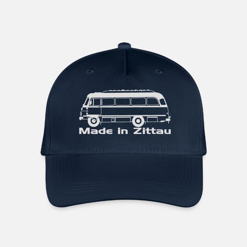 Robur Bus Zittau - Kinder Bio Basecap - Navy