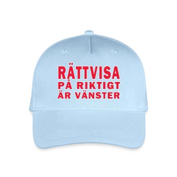 Justice pour de vrai, c’est parti - Casquette de baseball bio Enfant - bleu clair - Devant