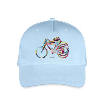 P.D. Moreno Conception Des Vélos - Casquette de baseball bio Enfant - bleu clair - Devant