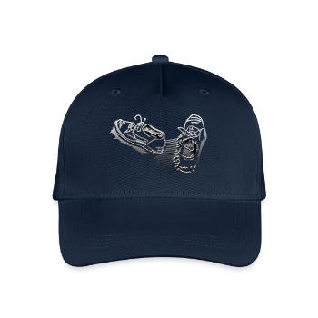 Schuhe - Kinder Bio Basecap - Navy - Vorne