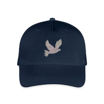 dove of peace - Organic Kids’ Baseball Cap - navy - Front
