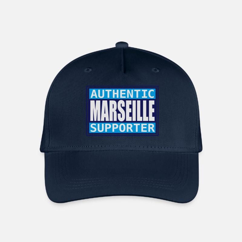 Authentic Marseille Fan - Kinder Bio Basecap - Navy