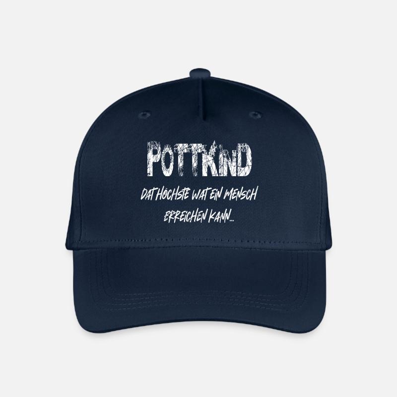 Ruhrpott Kind - Kinder Bio Basecap - Navy