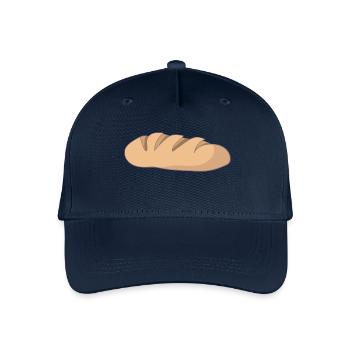 pain - Casquette de baseball bio Enfant - marine - Devant
