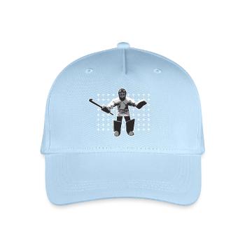 Hockey Goalie - Organic Kids’ Baseball Cap - light blue - Front