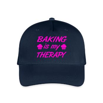 Backen - Kinder Bio Basecap - Navy - Vorne