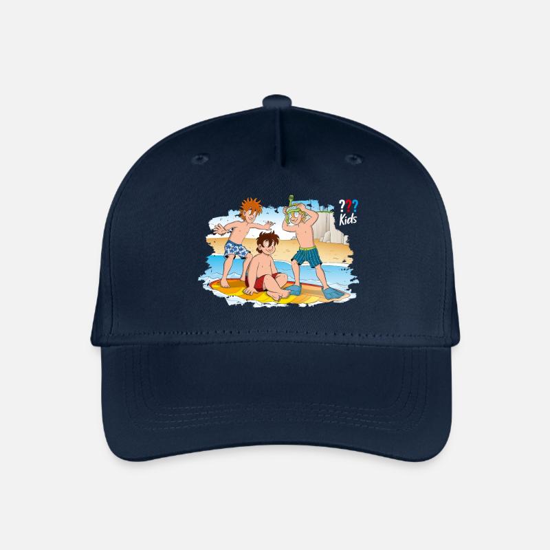 Die Drei ??? Kids Am Strand - Kinder Bio Basecap - Navy