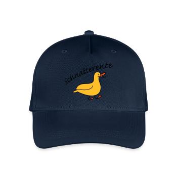 Schnatterente - Kinder Bio Basecap - Navy - Vorne