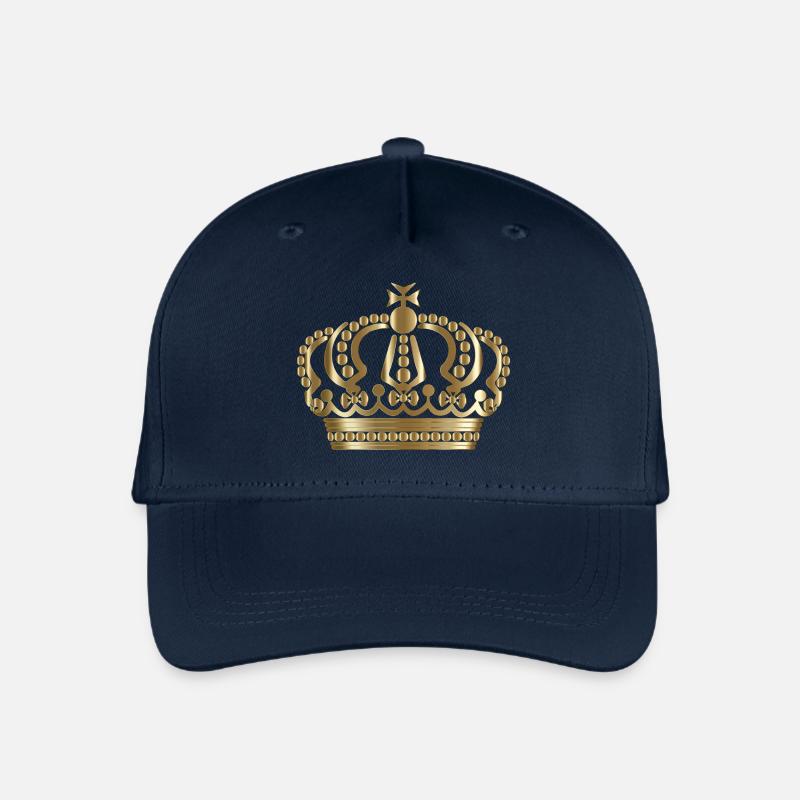 Krone Gold - Kinder Bio Basecap - Navy