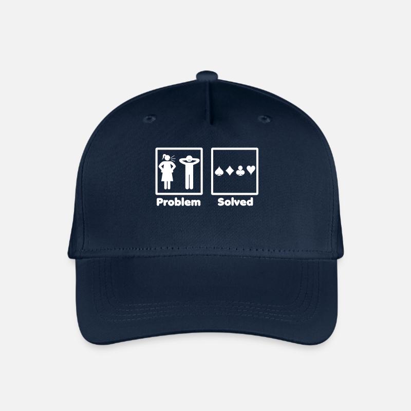 problem solved poker pokern - Kinder Bio Basecap - Navy