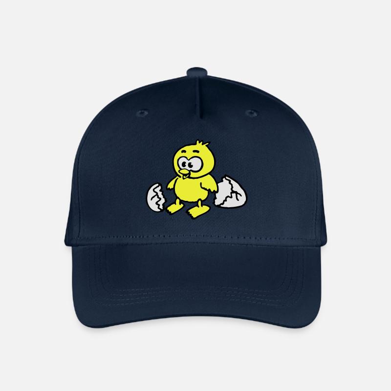 kuken_a_3c - Casquette de baseball bio Enfant - marine