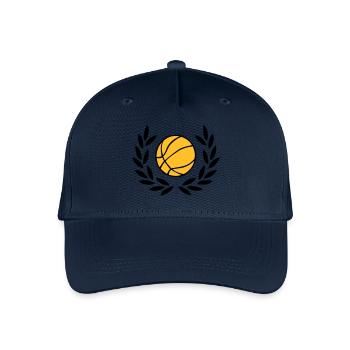 Basketball - Casquette de baseball bio Enfant - marine - Devant