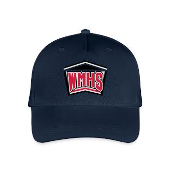 WMHS 2 - Organic Kids’ Baseball Cap - navy - Front