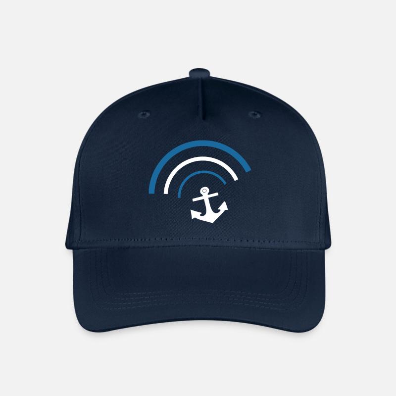 Anker Norddeutschland Seemann Matrose Kapitän - Kinder Bio Basecap - Navy
