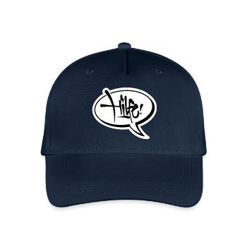 Hilfe! - Kinder Bio Basecap - Navy - Vorne