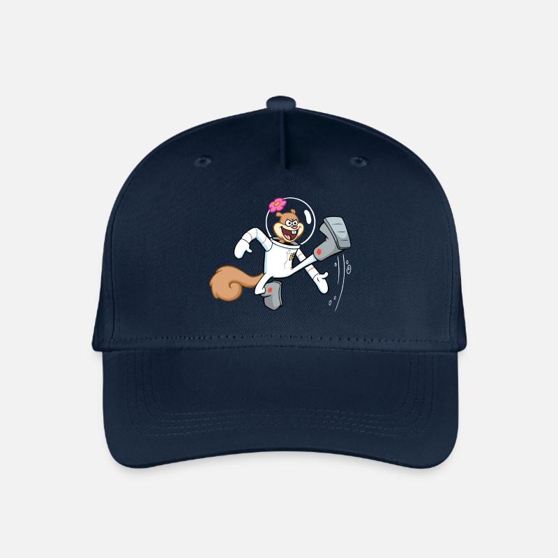Spongebob Schwammkopf Sandy Cheeks Design - Kinder Bio Basecap - Navy