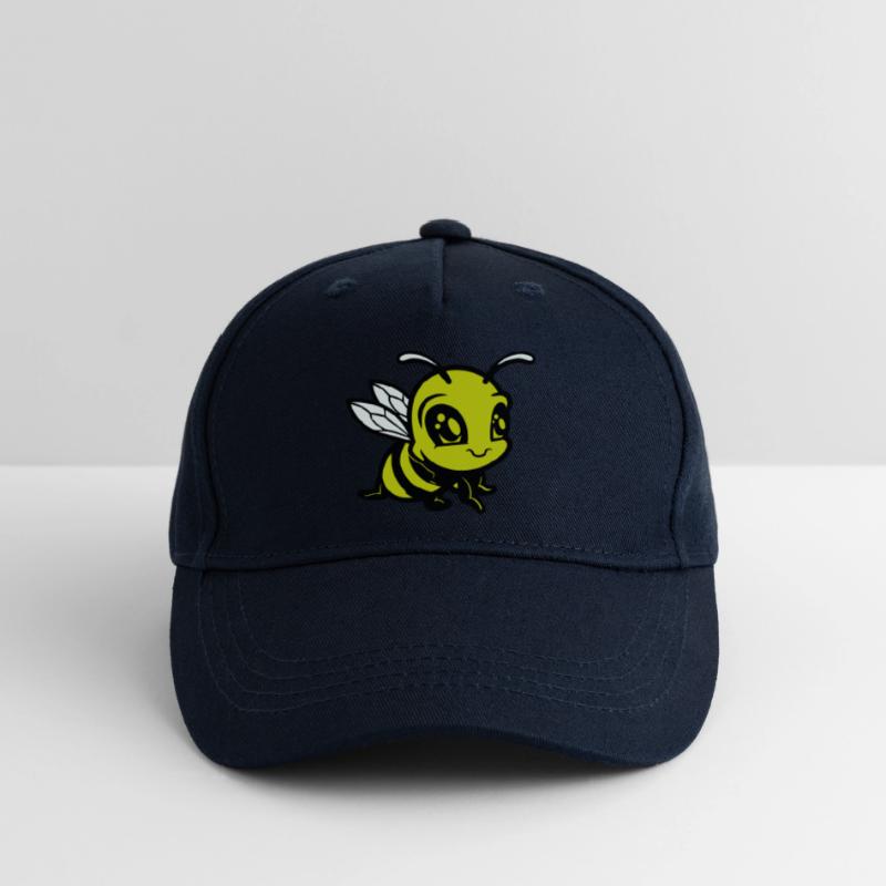 Bee Bumblebee Comic Organic Kids’ Baseball Cap
