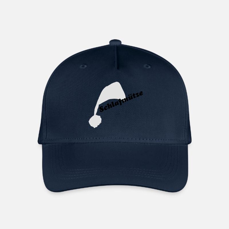 Schlafmütze -1- - Kinder Bio Basecap - Navy