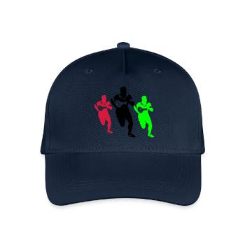 rugby - Organic Kids’ Baseball Cap - navy - Front