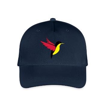bird_02 - Casquette de baseball bio Enfant - marine - Devant