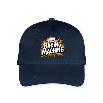 Baking Machine Fun - Kinder Bio Basecap - Navy - Vorne