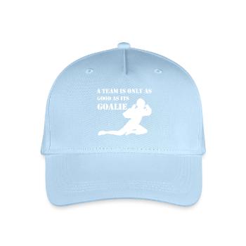 Floorball - Kinder Bio Basecap - Hellblau - Vorne