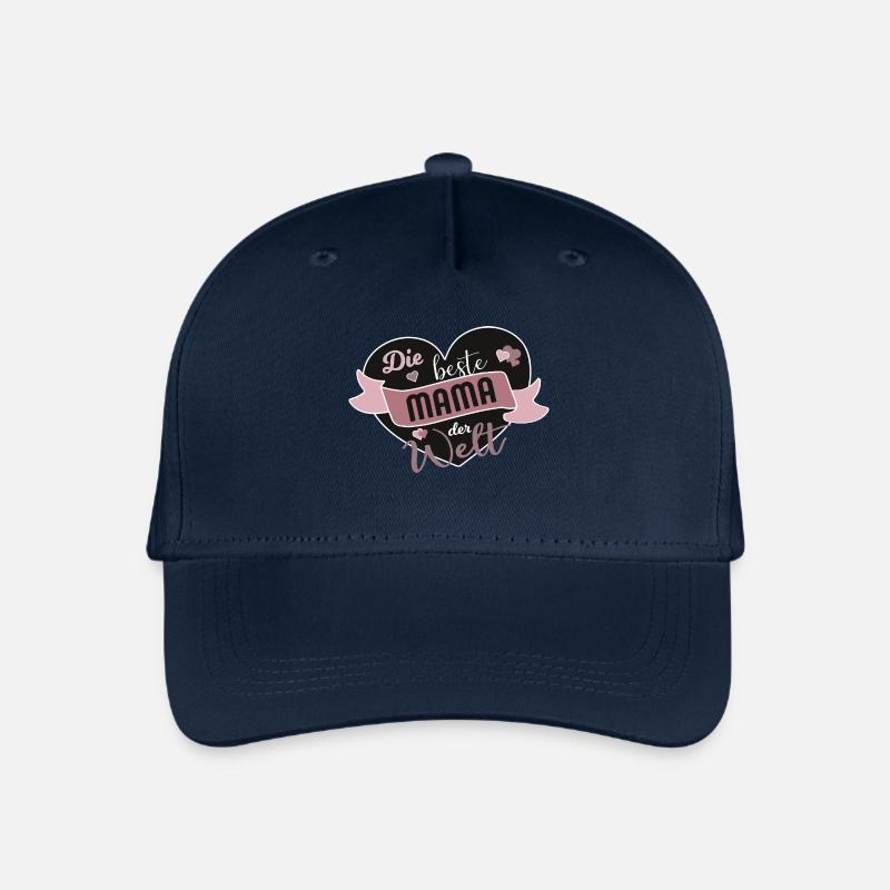 Die beste Mama der Welt - Kinder Bio Basecap - Navy