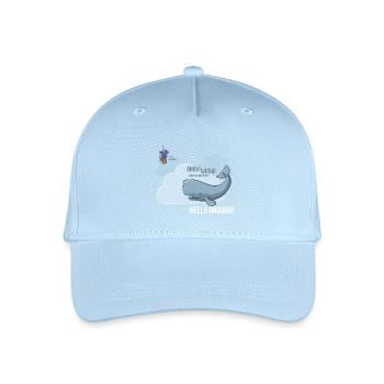 Whale & Petunia - Organic Kids’ Baseball Cap - light blue - Front