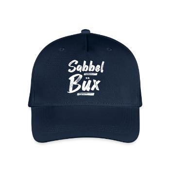 Sabbelbüx Plattdeutsch - Kinder Bio Basecap - Navy - Vorne