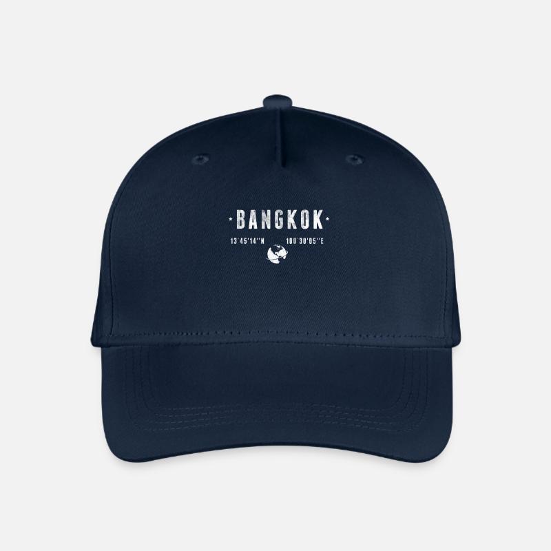 Bangkok - Organic Kids’ Baseball Cap - navy