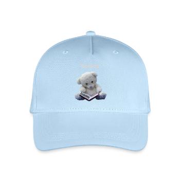 Teddy - Organic Kids’ Baseball Cap - light blue - Front