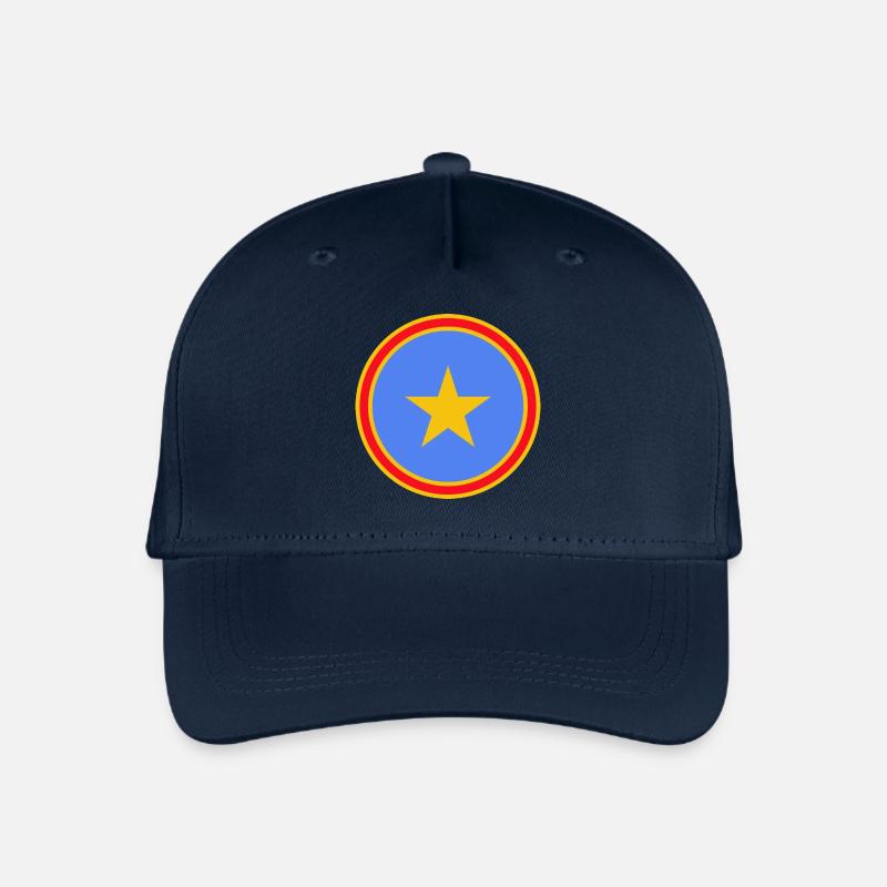 FARBEN DES KONGO - Kinder Bio Basecap - Navy