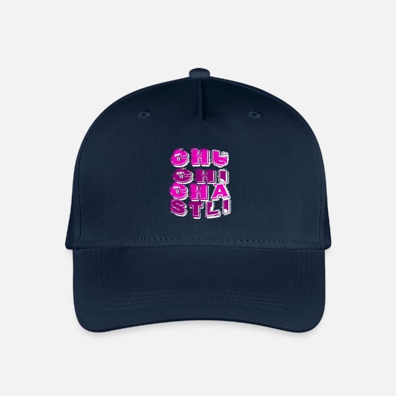 Chuchichästli Kultbegriff Schweizer Dialekt - Kinder Bio Basecap - Navy