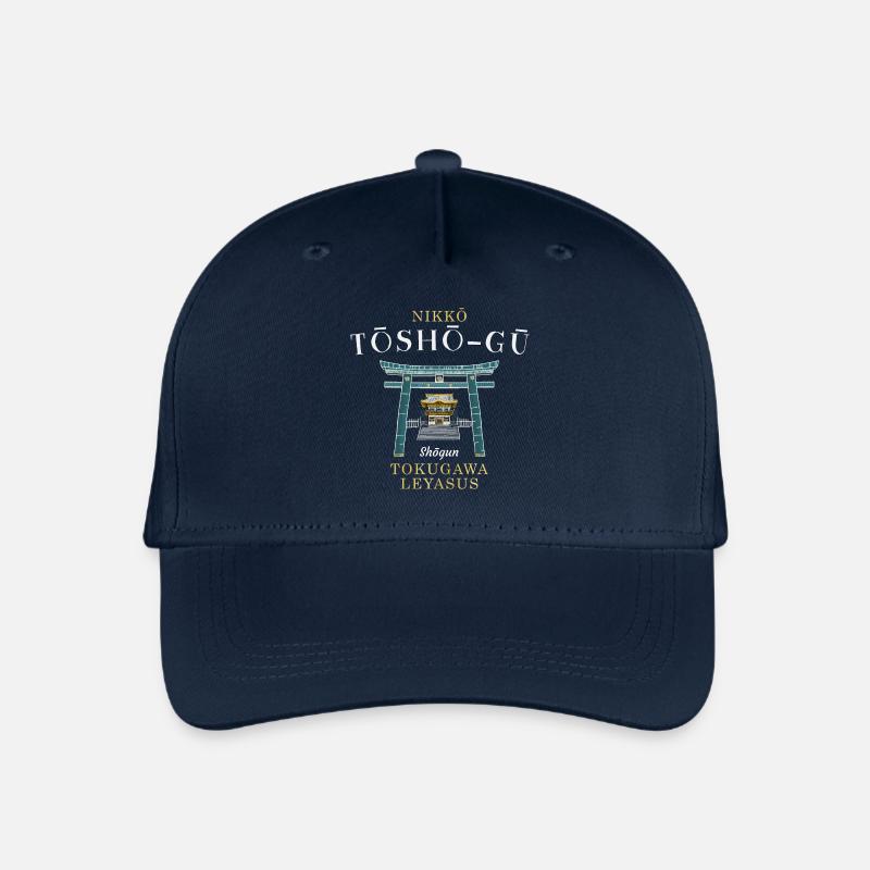 Nikko, Schrein Tosho-gu, Ehrung 1. Shogun, Japan - Kinder Bio Basecap - Navy