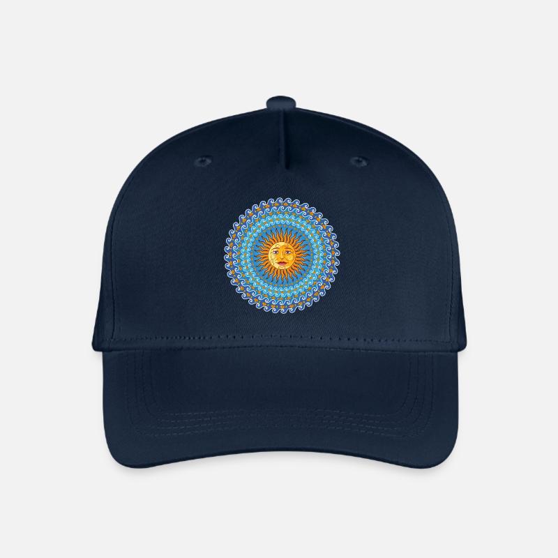 Mediterrane Sonne - Kinder Bio Basecap - Navy