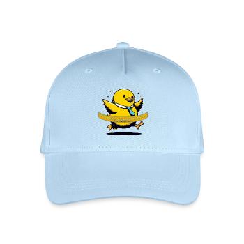 BEFÖRDERUNG ZUM CHAOS-KOORDINATOR - Kinder Bio Basecap - Hellblau - Vorne