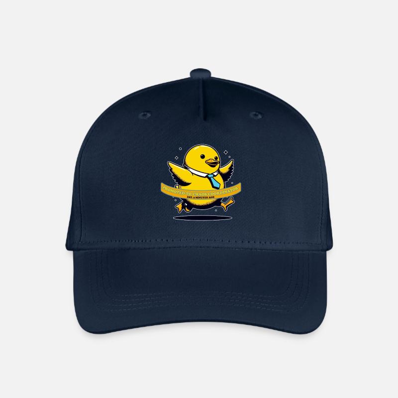 BEFÖRDERUNG ZUM CHAOS-KOORDINATOR - Kinder Bio Basecap - Navy