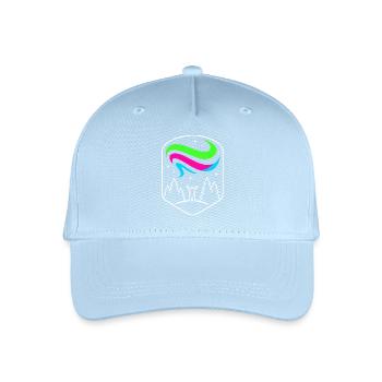 Aurora in the Forest - Kinder Bio Basecap - Hellblau - Vorne