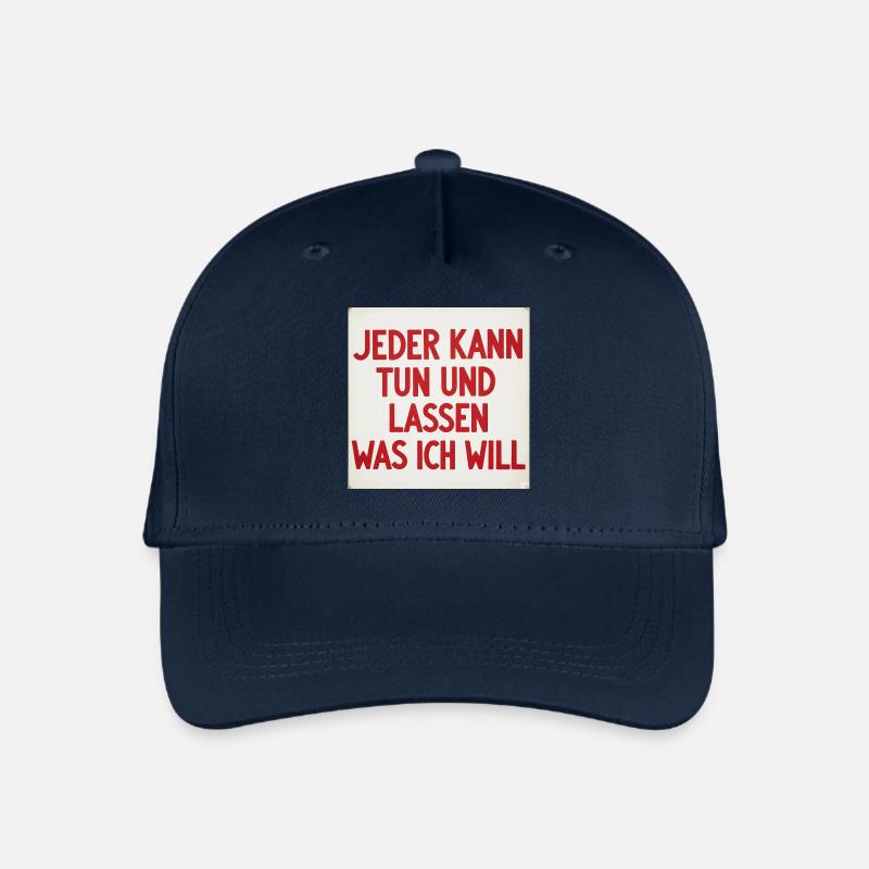 Tun und lassen - Kinder Bio Basecap - Navy