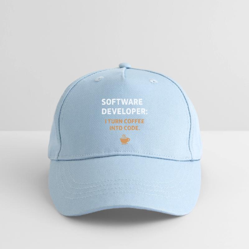 Software Developer - Coffee Edition Organic Kids’ Baseball Cap