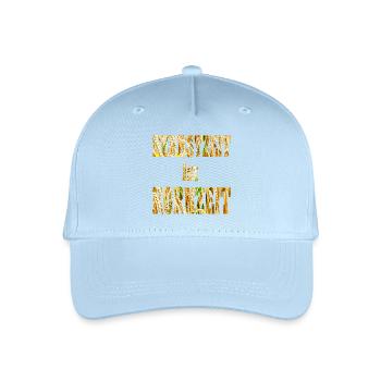 Herbst Schrift - Kinder Bio Basecap - Hellblau - Vorne