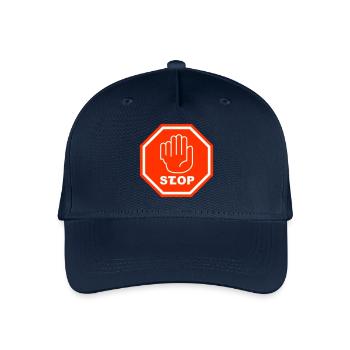 Stopp Slop - Kinder Bio Basecap - Navy - Vorne