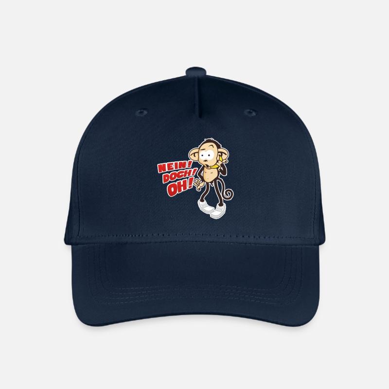NEIN! DOCH! OH! Bananen! - Kinder Bio Basecap - Navy