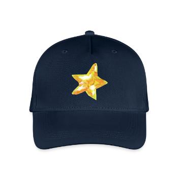 Étoile - Casquette de baseball bio Enfant - marine - Devant