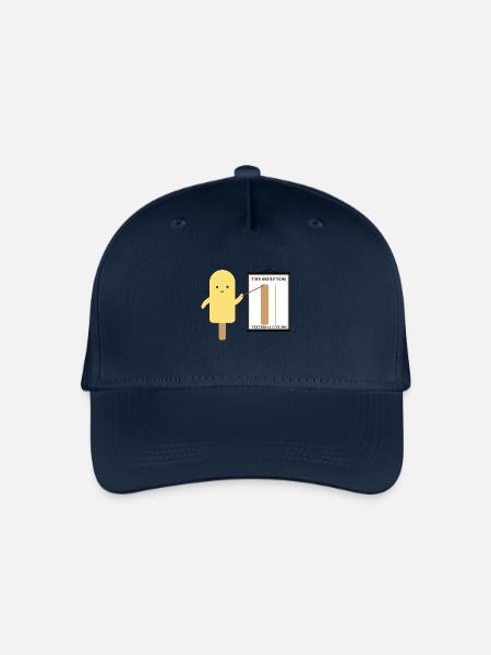 Humour de squelette de colonne vertébrale - Casquette de baseball bio Enfant - marine